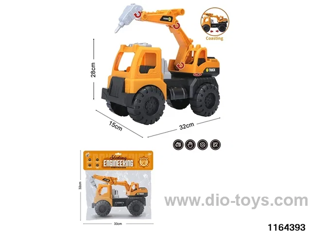 Skidding construction vehicle