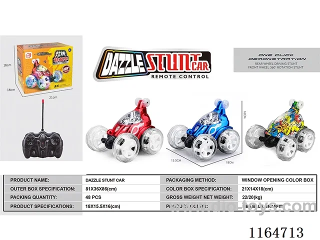 rc stunt car (Red/Blue)