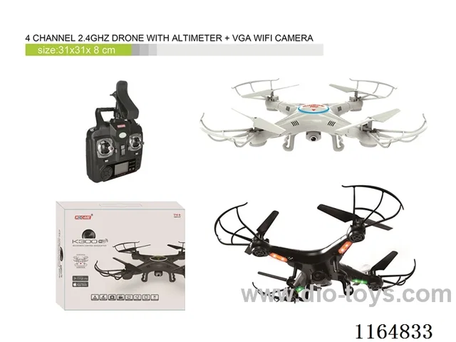 Medium quadcopter with fixed height WIFI (SD 480p pixels)