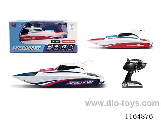 Remote control sightseeing yacht (including battery) product built-in battery