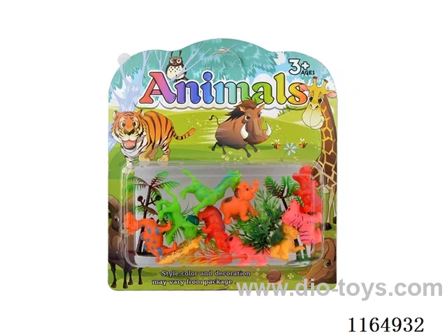 Cartoon wild animals
