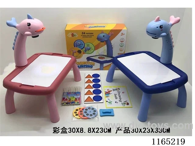 Lights Music Shark Projection Table (Large Desktop English Box)