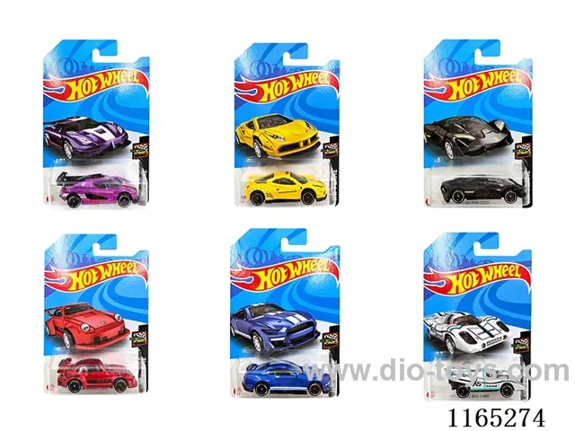 6 types of 1:64 Alloy Cars