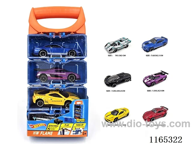1:64 Alloy Sports Car DIY Carrying Case