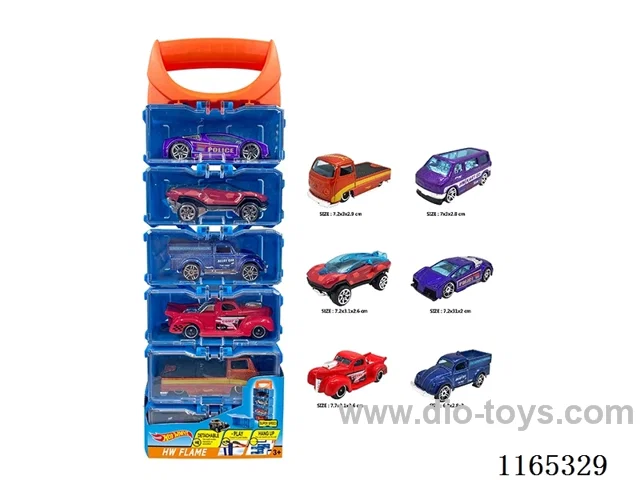 Alloy Car DIY Carrying Case 6's