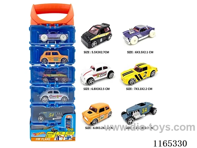 Alloy Car DIY Carrying Case 6's