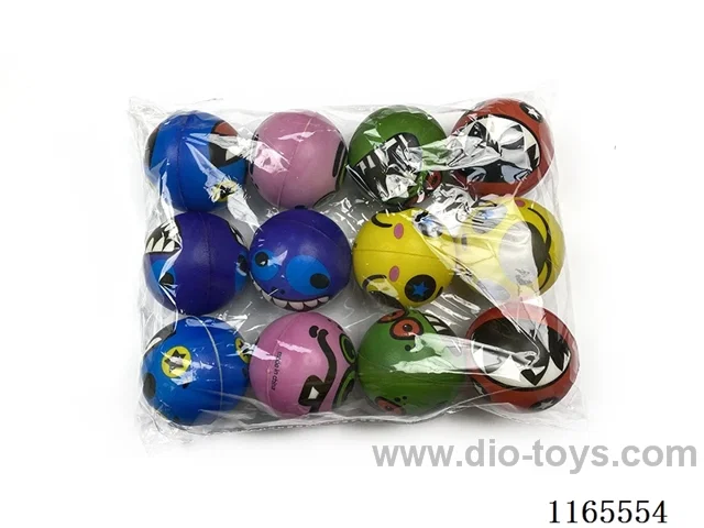12PCS 6.3cm PU ball