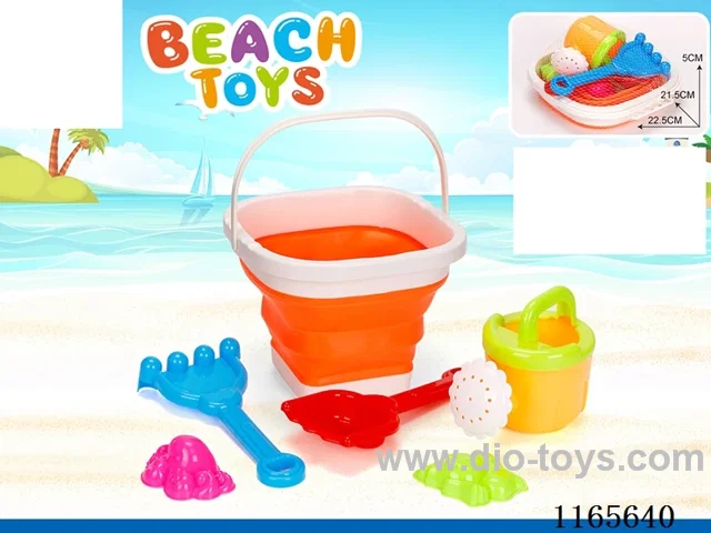 Square Folding Pail 6 PCS