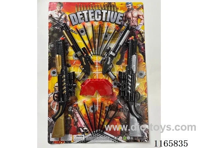 Ejector soft bullet gun set