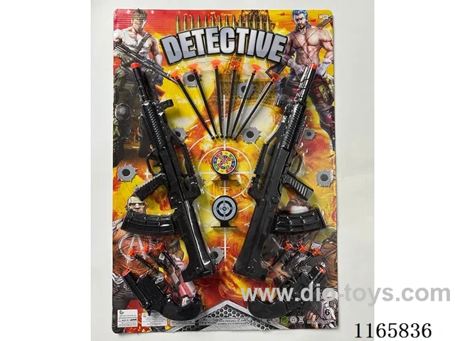 Ejector soft bullet gun set