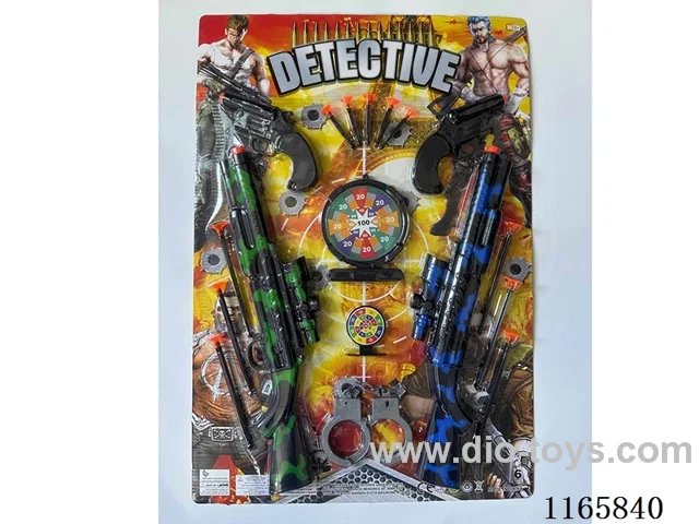 Ejector soft bullet gun set