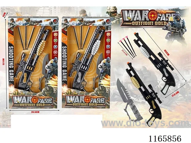 Ejector soft bullet gun set