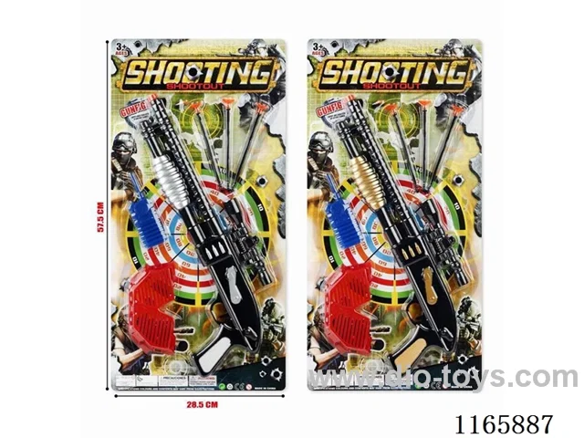 Ejector soft bullet gun set