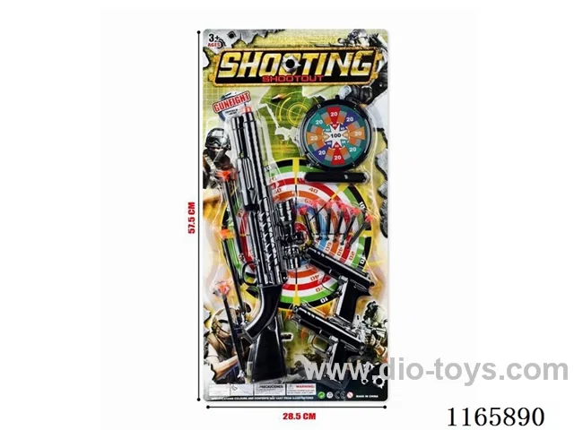 Ejector soft bullet gun set