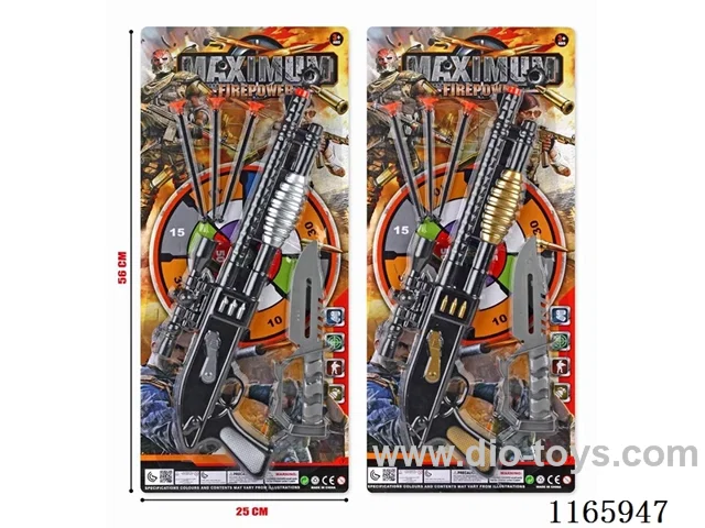 Ejector soft bullet gun set
