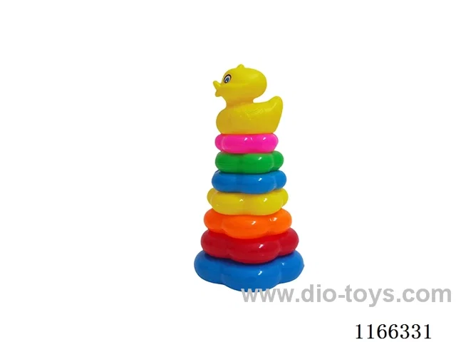 7 Flower Rainbow Rings (Doodle Duck)