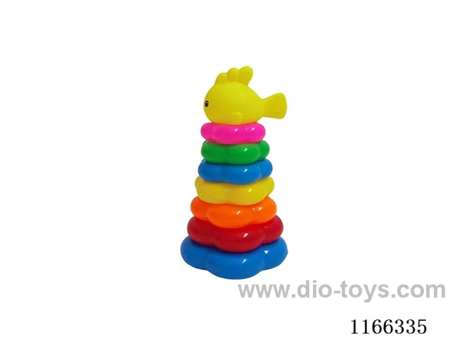 7 Flower Rainbow Rings (Fish)