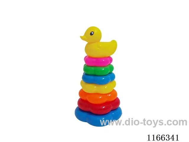 7 Flower Rainbow Rings (Duck)