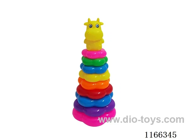 9 Flower Rainbow Rings (Calf)