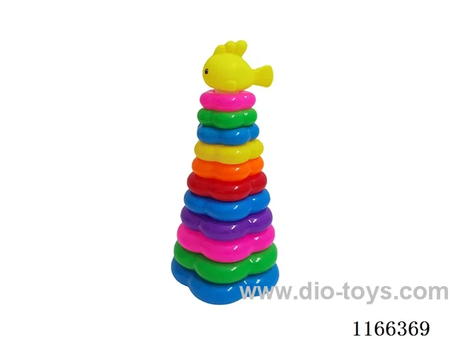 11 Flower Rainbow Rings (Fish)