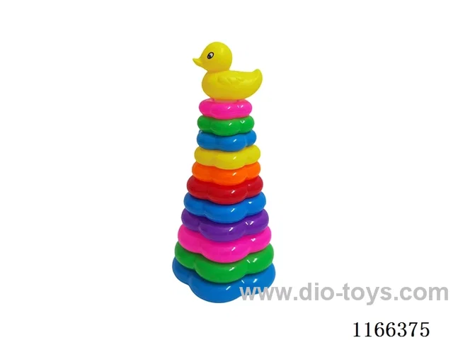 11 Flower Rainbow Rings (Duck)