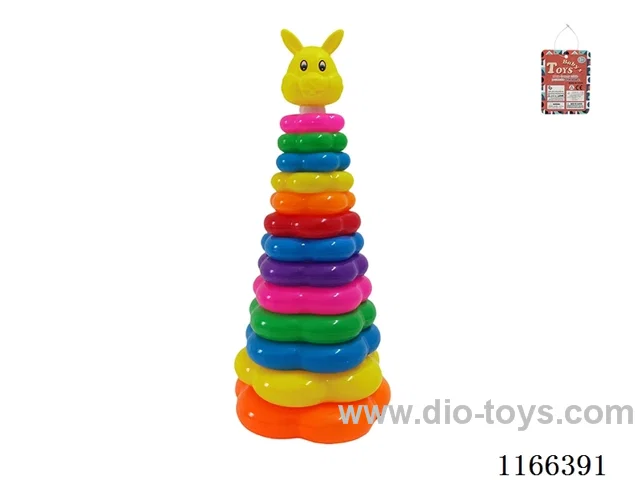 13 Flower Rainbow Rings (Rabbit)