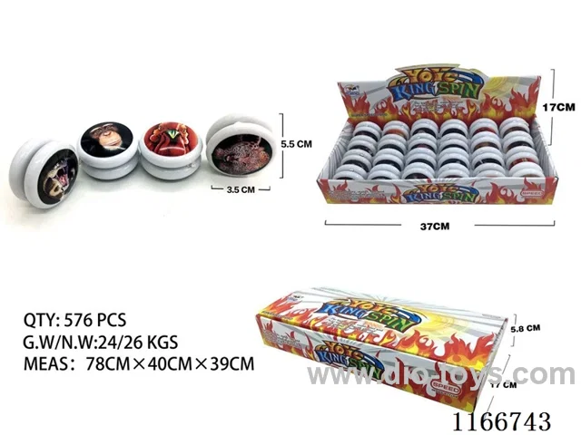 Stereo Animal Lighted Clutch Yoyo