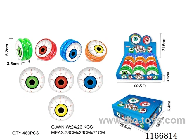 Eyes (Speed Clutch YOYO Lights +5 Balls Clutch Yoyo)