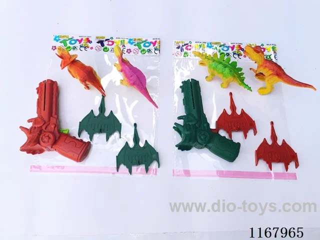 Dinosaur Airplane Gun Set