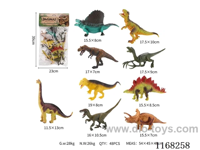 Hollow Retro Dinosaurs 9pcs