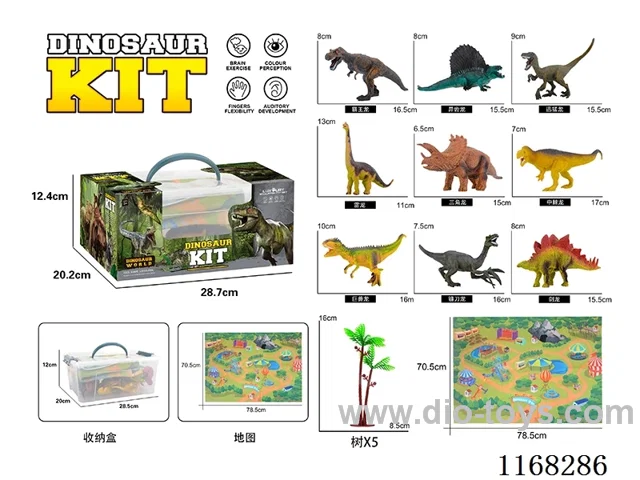 Hollow Dinosaurs 9pcs