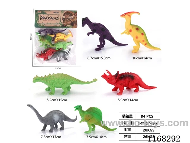 Hollow Dinosaur 6pcs