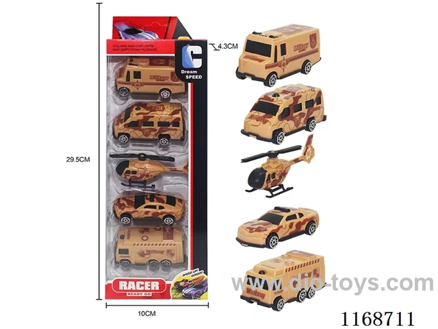 free wheel cars 5PCS