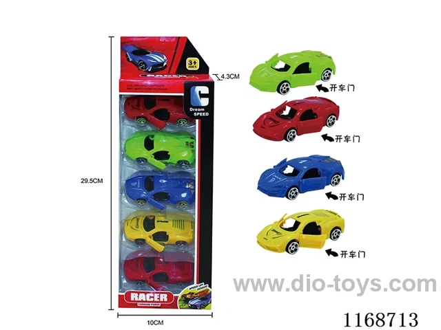 4 types of free wheel car 5PCS
