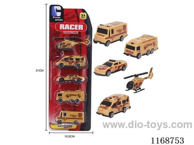 free wheel cars 5PCS