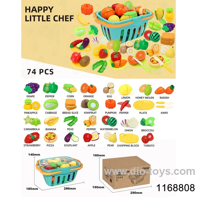 Cutting fruit set toys