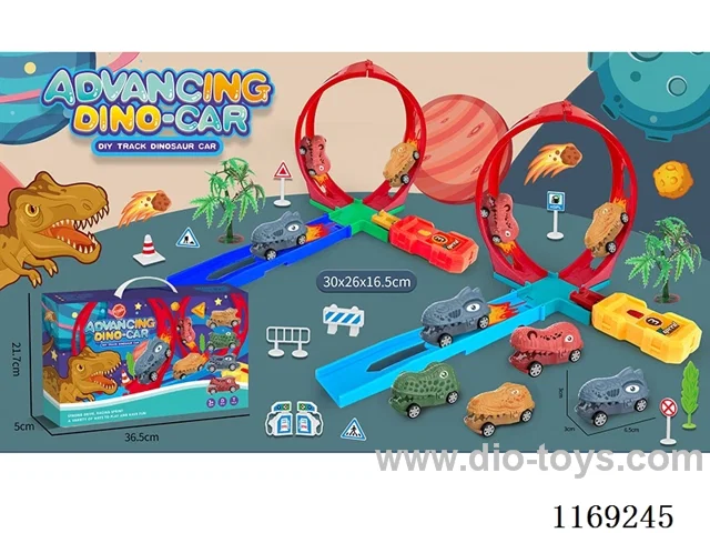 Dinosaur ejection track