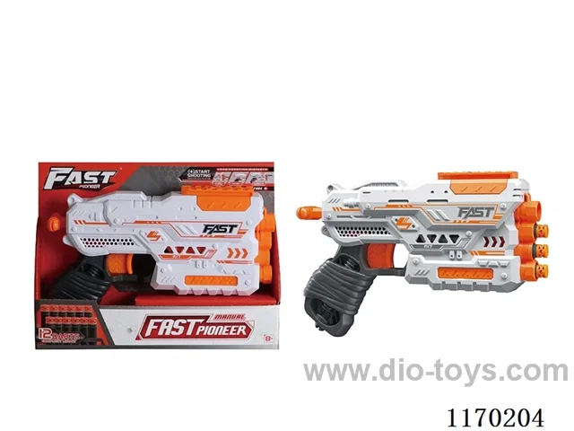 Manual soft bullet gun