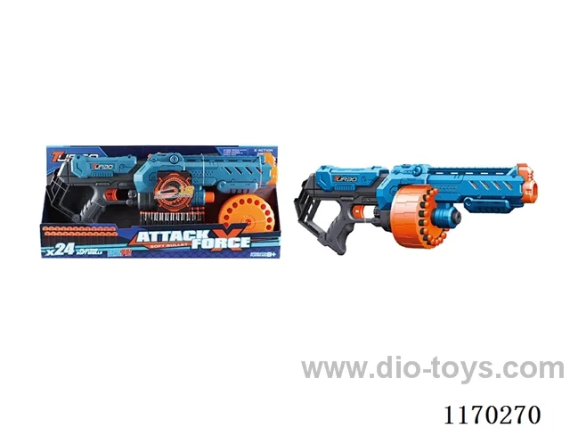 Manual soft bullet gun