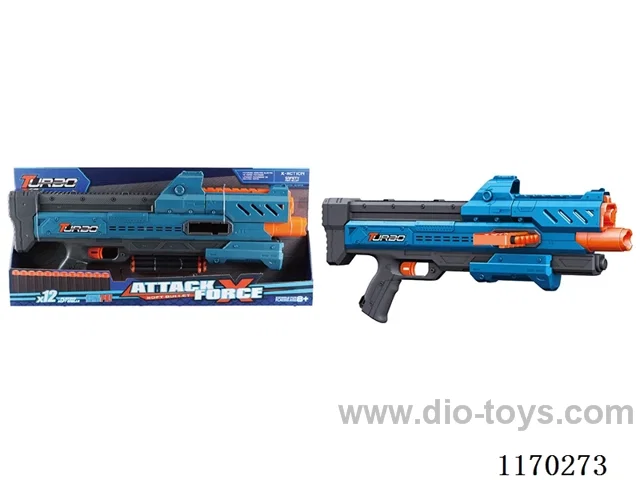 Manual soft bullet gun