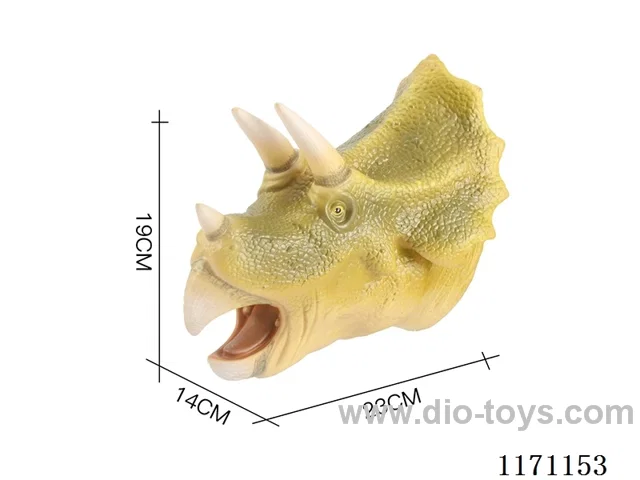 Vinyl Dinosaur Hand Puppet with Lights and Sounds