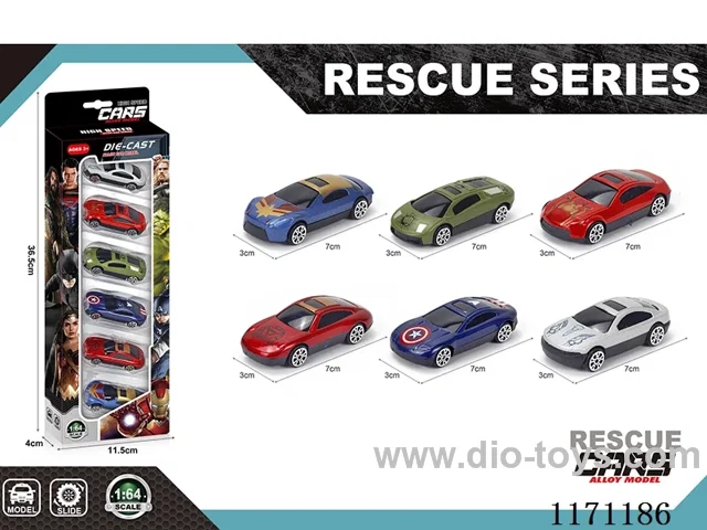 Alloy Scooter Justice League 6 Mixed
