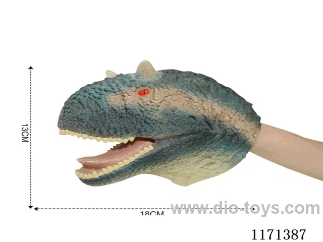 Vinyl hand puppet animals