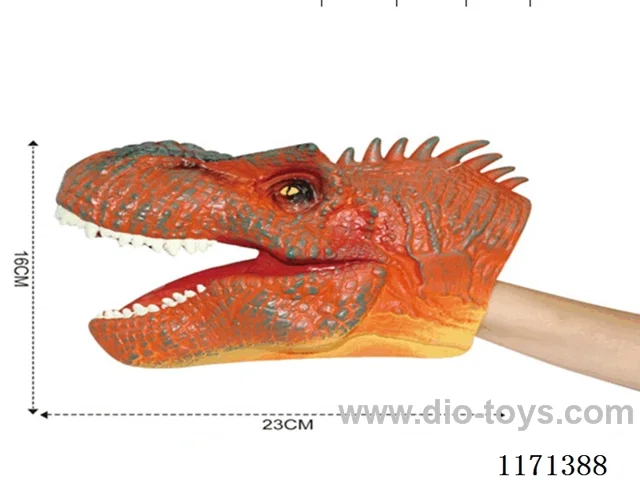 Vinyl hand puppet animals