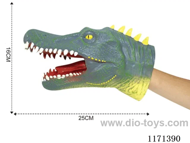 Vinyl hand puppet animals