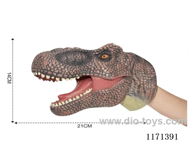 Vinyl hand puppet animals