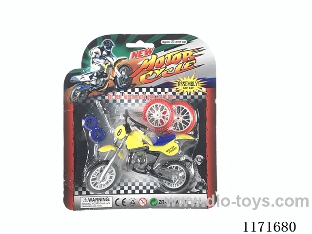 Finger motorcycle with wheels