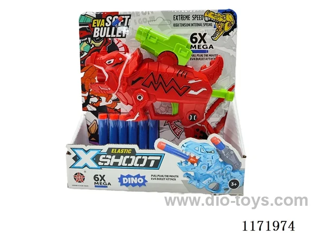 Dinosaur soft bullet gun