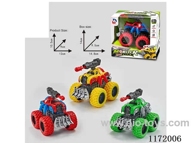 Monster shooting Scooter 3 color mix