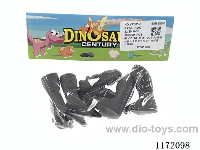 Dinosaur finger doll